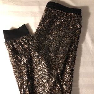 Sequins jogger pants